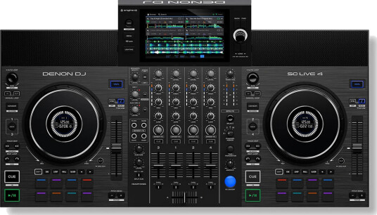 Denon DJ SC LIVE 4 Standalone DJ-kontroller Denon DJ SC LIVE 4 Standalone DJ-kontroller