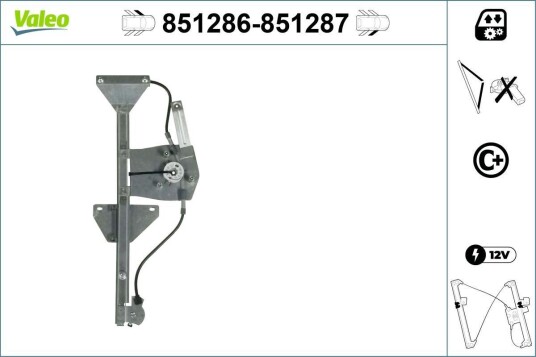 Vindusheis VALEO 851286