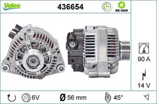 VALEO 436654 Dynamo