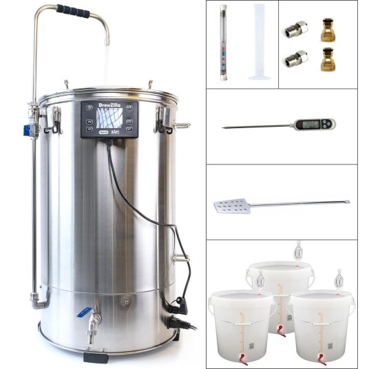 Kegland BrewZilla 65 Gen 4.1 Startpakke Det du trenger for å komme i gang