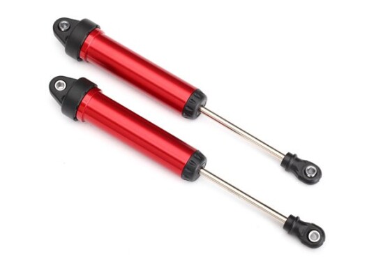Traxxas 8451R Shocks GTR 134mm Alu Red No Threads 2
