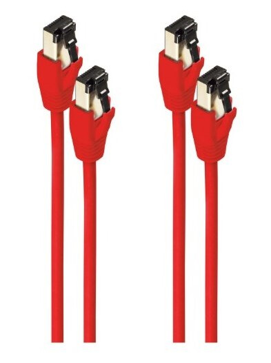 Shiverpeaks Bs08-41084-2 Nettverkskabel Rød 15 M Cat8.1 F/Ftp (Fftp) (Bs08-41084-2)
