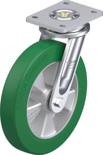 Blickle 579680 Lo-Alst 250K Styrehjul Med Bremse Hjuldiameter: 250 Mm Bæreevne (Maks.): 850 Kg 1 Stk
