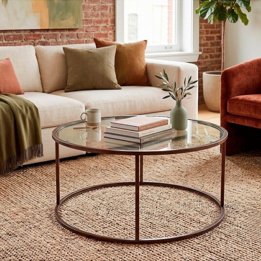 Hanah Home   Salongbord Celyra   Brun