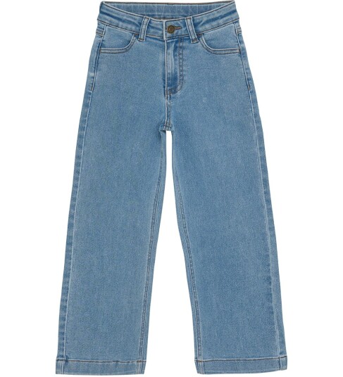 Minymo Jeans Girls Wide Loose Fit Blue 110