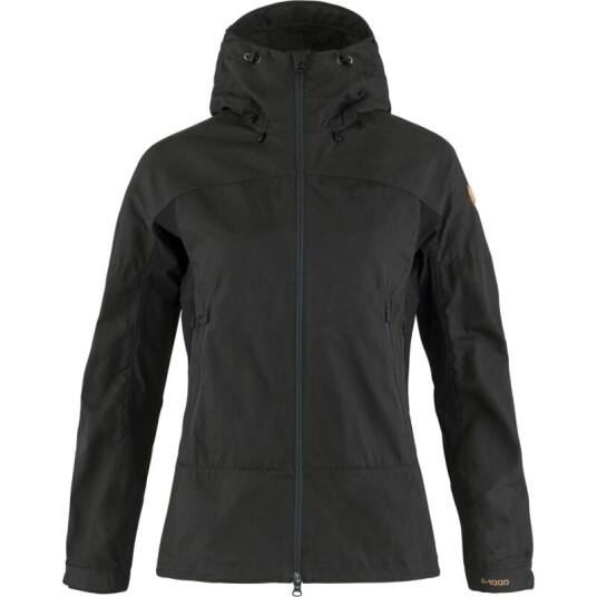 Fjellreven Women's Abisko Lite Trekking Jacket XS, Dark Grey/Black Fjellreven Women's Abisko Lite Trekking Jacket XS, Dark Grey/Black