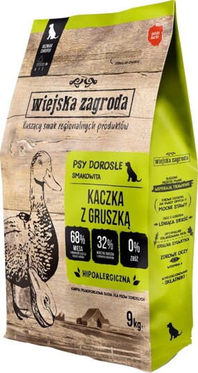 Wiejska Zagroda And Med Pære M Tørrfôr Til Hund 9 kg