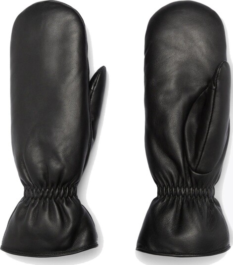 Vero Moda Mary Leather Mitten Sort S/M