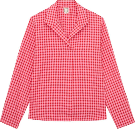 Ines de la Fressange Paris Dame Bluser & Skjorter Rød XL, Ines de la Fressange Paris Dame Bluser & Skjorter Rød XL,