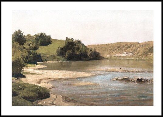 Oka River By Vasily Polenov Plakat Plakat / 70x100cm