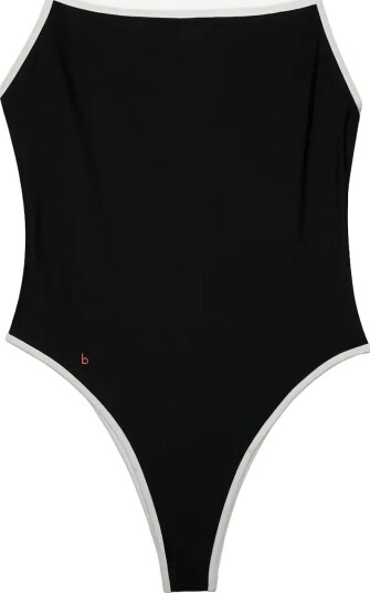 Bare Stockholm Neo Swimsuit   BLACK/WHITE   XL