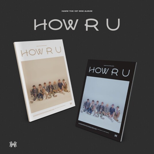 HAWW How Are You Random Cover Incl. 52pg Photobook, 2 Photocards + Postcard, Sticker CD HAWW How Are You Random Cover Incl. 52pg Photobook, 2 Photocards + Postcard, Sticker CD