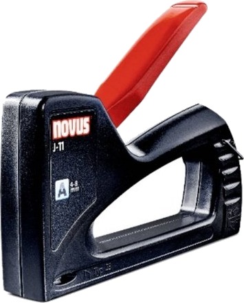 Novus Stiftepistol J 11 Turkis/Hvit 030 0471 Novus Stiftepistol J 11 Turkis/Hvit 030 0471