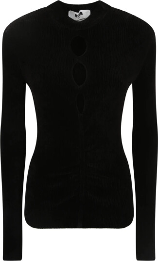 Msgm Dame Strikkevarer Svart S,