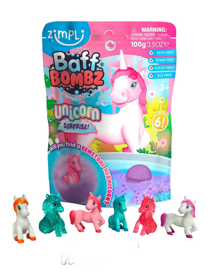 Simba Toys Zimpli Kids Badbomb Med Samlarfigur Enhörning Multi/patterned ONE SIZE Simba Toys Zimpli Kids Badbomb Med Samlarfigur Enhörning Multi/patterned ONE SIZE