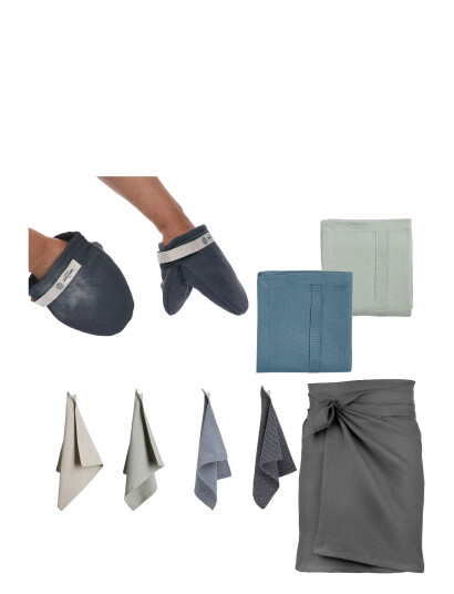The Organic Company Sustainable Kitchen Starter Kit - Grey - ONE SIZE