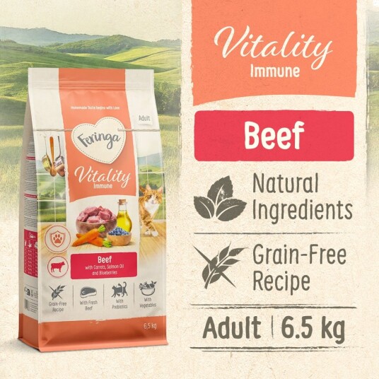 Feringa Tørrfôr Vitality Immune Oksekjøtt 6.5 kg
