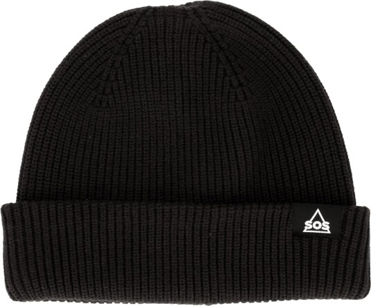 SOS Rogla Beanie Black Black one_size SOS Rogla Beanie Black Black one_size
