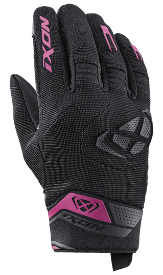 Ixon MC-Hansker Mig 2 L Svart-Fuksia Ixon MC-Hansker Mig 2 L Svart-Fuksia