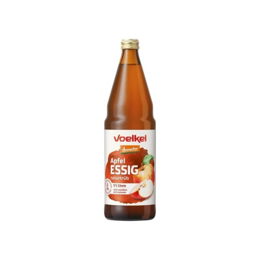 Voelkel økologisk epleeddik 0,75 L