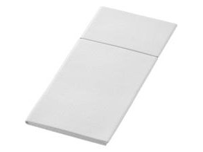 Serviet Duniletto Slim Bio Dunisoft L40xb33cm Hvit Til Bestik,4 Pk X 65 Stk