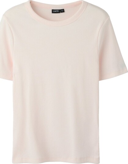 LMTD T skjorte Noos Rib Short NlfHinaja Rosa MarshmalLMTD 11 12 år 146 152 T skjorte