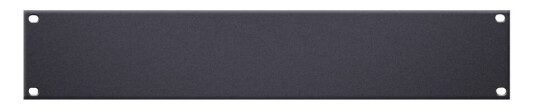 Adam Hall 19" Rack Panel aluminium 2 Unit Adam Hall 19" Rack Panel aluminium 2 Unit