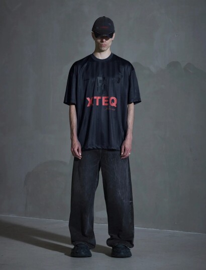 HAN Kjøbenhavn Printed Football Tee Red M