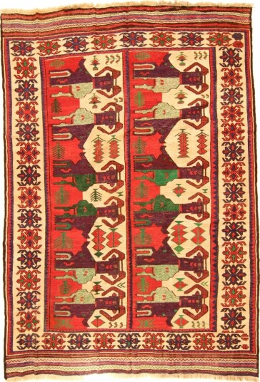 Orientalsk kelimteppe 289 x 200 cm Orientalsk kelimteppe 289 x 200 cm