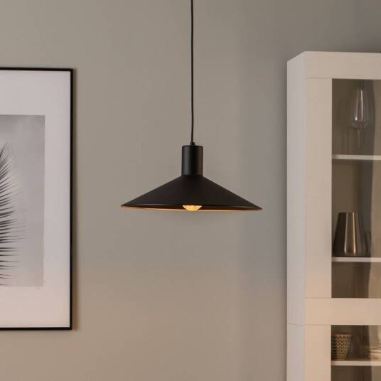 TK Lighting Jump pendellampe svart Ø 36 cm