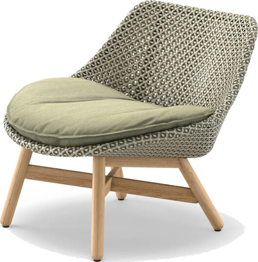 Dedon Mbrace clubstol teak AXD teak 0205 alloro 0120 Dedon Mbrace clubstol teak AXD teak 0205 alloro 0120
