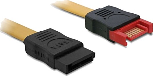 Delock 0.5M Sata Extension Cable 0,5 M Hankjønn/Hunkjønn Brun