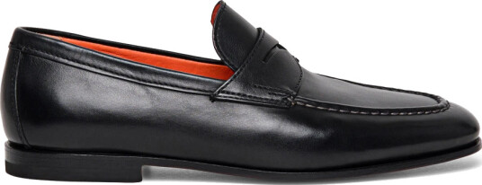 Santoni Herre Sko Svart 41 EU,