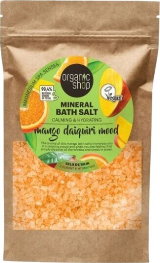 Organic Shop mineral bath salt mango daiquiri mood 500 g