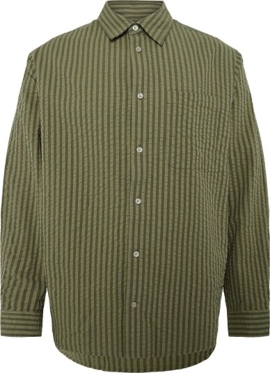 WOOD WOOD Wwnico Shirt 25441 Khaki green L