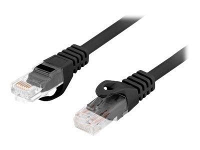Lanberg Pcu6-10Cu Koblingskabel Rj-45 Hann Til Rj-45 Hann 3 M 5.4 Mm Utp Cat 6 Formstøpt Uten Hindringer Halogenfri Svart For P/N: Pps6-0024-S Pps6-1024-S Ppu6-1024-B Ppu6-1024-S Ppu6-9012-B Ppu6-9012-S