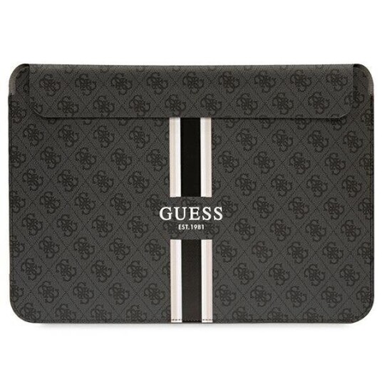 Etui Guess Sleeve Gucs16p4rpsk 16 Tommers Svart Erme 4G Stripes Etui Guess Sleeve Gucs16p4rpsk 16 Tommers Svart Erme 4G Stripes