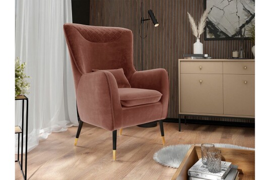 Lenestol Rushmore Brun/Svart