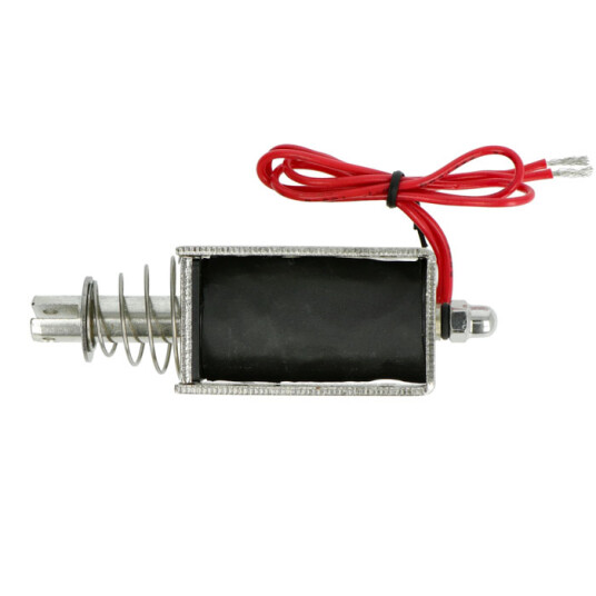Supermagneter Trekk type Solenoid Elektromagnet 12v Trekkraft 4,5 kg