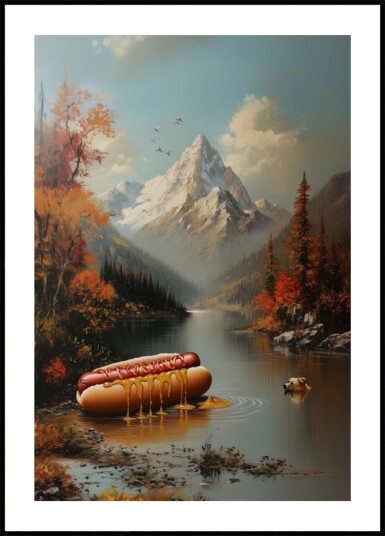 Floating Dogs Plakat / 70x100 Floating Dogs Plakat / 70x100