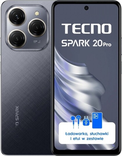 Tecno Spark 20 Pro 12GB/256GB Moonlit Black Tecno Spark 20 Pro 12GB/256GB Moonlit Black