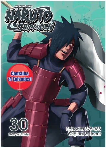 Naruto Shippuden Uncut Set 30 DVD