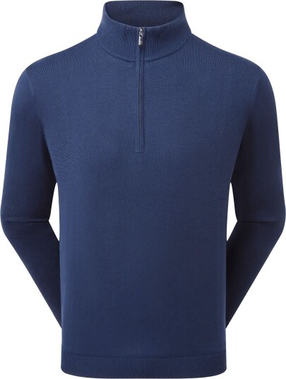 FootJoy Drirelease Half Zip Lined Sweater   Navy   XXL