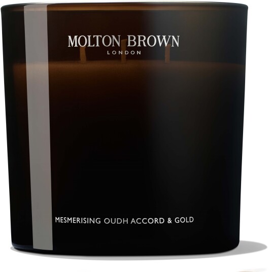Molton Brown Mesmerising Oudh Accord & Gold 3 Wick Candle 600 g