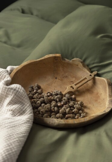 Borås Cotton Sengesett Bliss Grønn Borås Cotton Sengesett Bliss Grønn