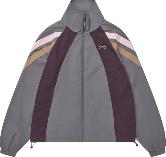 7 DAYS Active Soul Track Jacket   Grey   M