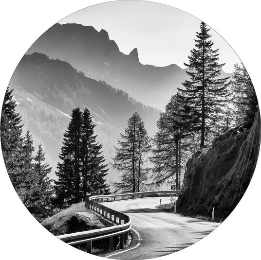 MalerifabrikkenBilde DownhillSvartBilder & skilt
