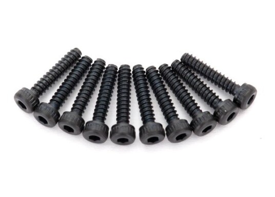 Traxxas 8167 Screws 2x10mm Self-tapping Cap-head Hex Socket 10 Traxxas 8167 Screws 2x10mm Self-tapping Cap-head Hex Socket 10