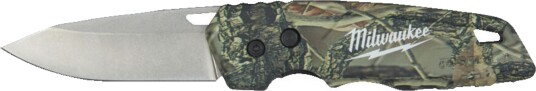 Milwaukee Foldekniv Camo 190 mm Rustfritt Stål med Trykknapp