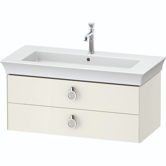Duravit White Tulip Servantskap 2 skuf. 98,4x45,8x41 cm Nordisk Hvit Høyglans